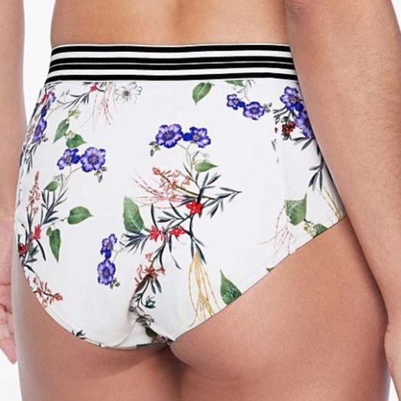 Athleta Gold Coast Floral Banded Bikini Bottom - Picture 4 of 4